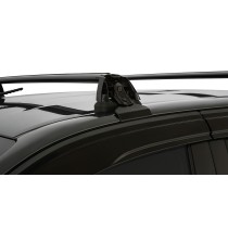 Barres de toit ROC25 Flush Black Rhino Rack 4x4 – Sécurité & Style