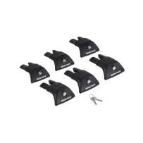 RVL Leg x6 Rhino Rack : Pieds verrouillables pour barres de toit 4x4