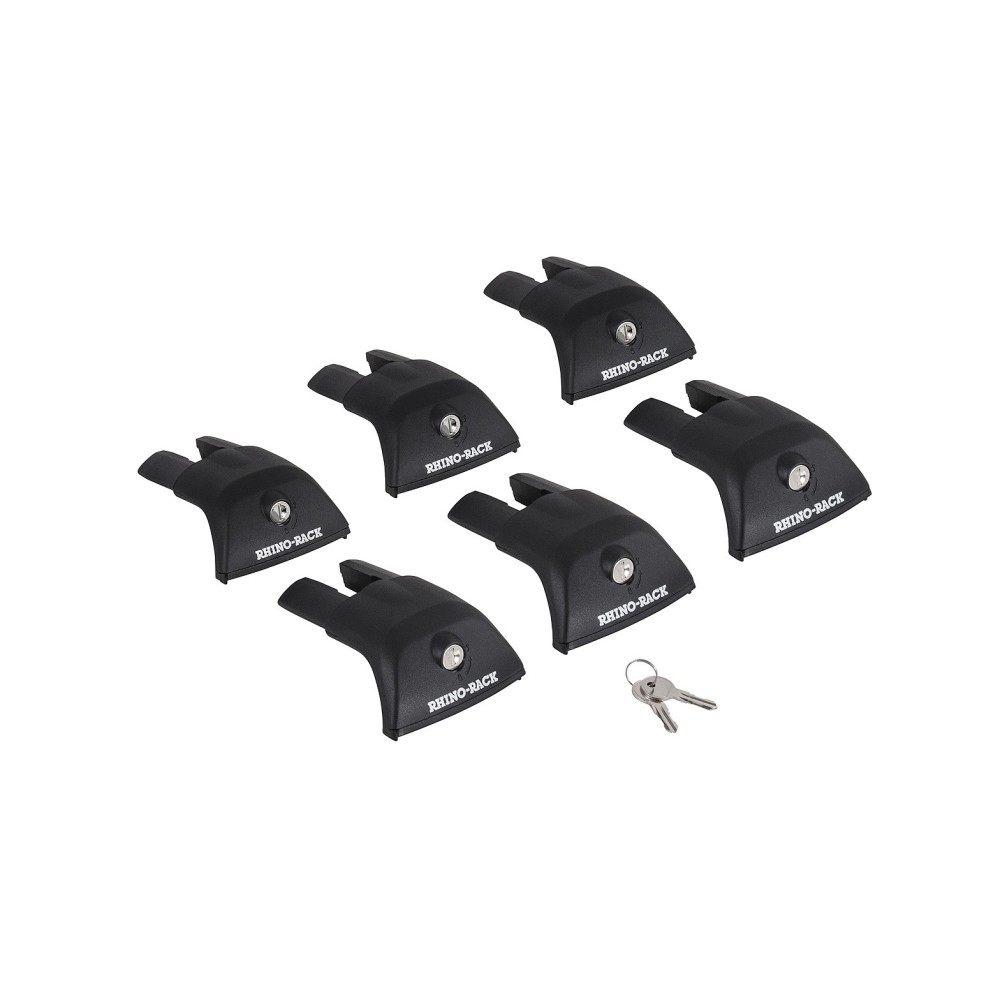 RVL Leg x6 Rhino Rack : Pieds verrouillables pour barres de toit 4x4