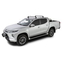 Vortex RVP Black 2 Bar Roof Rack Rhino Rack