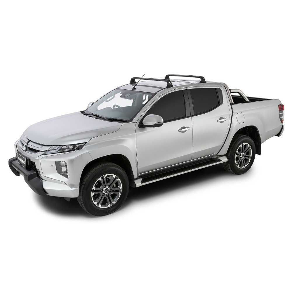 Vortex RVP Black 2 Bar Roof Rack Rhino Rack