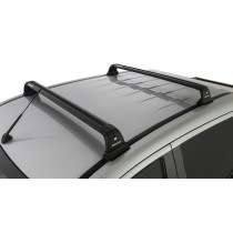 Vortex RVP Black 2 Bar Roof Rack Rhino Rack