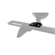 Support Work Light Rhino Rack : Fixation robuste pour galerie 4x4
