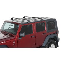  Kit barres de toit Vortex SG Rhino Rack pour Jeep Wrangler JK JL 