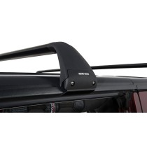  Kit barres de toit Vortex SG Rhino Rack pour Jeep Wrangler JK JL 