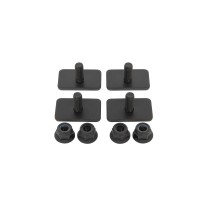 Kit 4 fixations Pioneer NG Rhino Rack : sécurité & robustesse 4x4