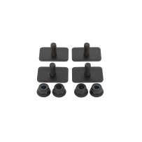 Kit 4 fixations Pioneer NG Rhino Rack : sécurité & robustesse 4x4
