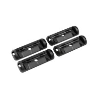  RLK 2500 Rhino Rack : Bases de Remplacement (4) pour Barres de Toit 