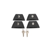 Sécurisez vos barres de toit avec RCH Locking Covers Rhino Rack (4x)
