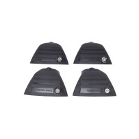 Couvercles verrouillables ROC25 Rhino Rack x4 – Sécurité toit 4x4