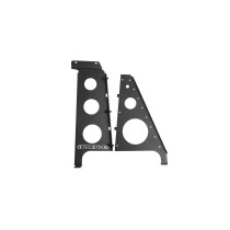 Jeep JT Gladiator : Uprights Rhino Rack robustes pour galerie toit