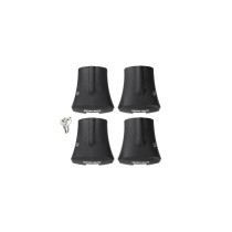 Stealth Bar Cover Kit Rhino Rack : 4 caches verrouillables robustes