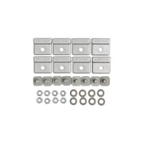Sécurisez vos barres Vortex avec Lock Tabs Rhino Rack – Pack 8