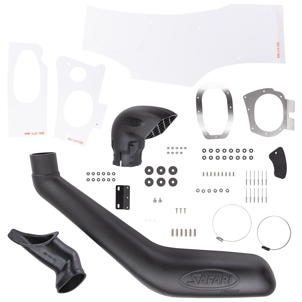  Snorkel Safari Armax Toyota Hilux Vigo : Débit d’air maximal 4x4 