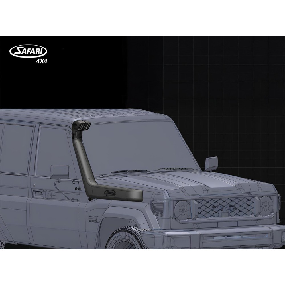 Snorkel Safari Toyota Land Cruiser VDJ7 V8 D4-D 2024+ Offroad