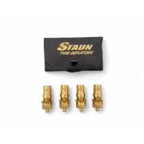 Degonfleurs pneus Staun verts 1.03-3.9 bars – Lot de 4 efficaces