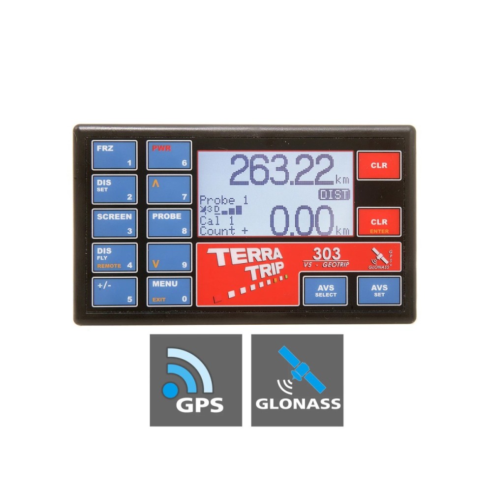  Terratrip 303+ GeoTrip : Compteur Kilométrique GPS 4x4 Précis 