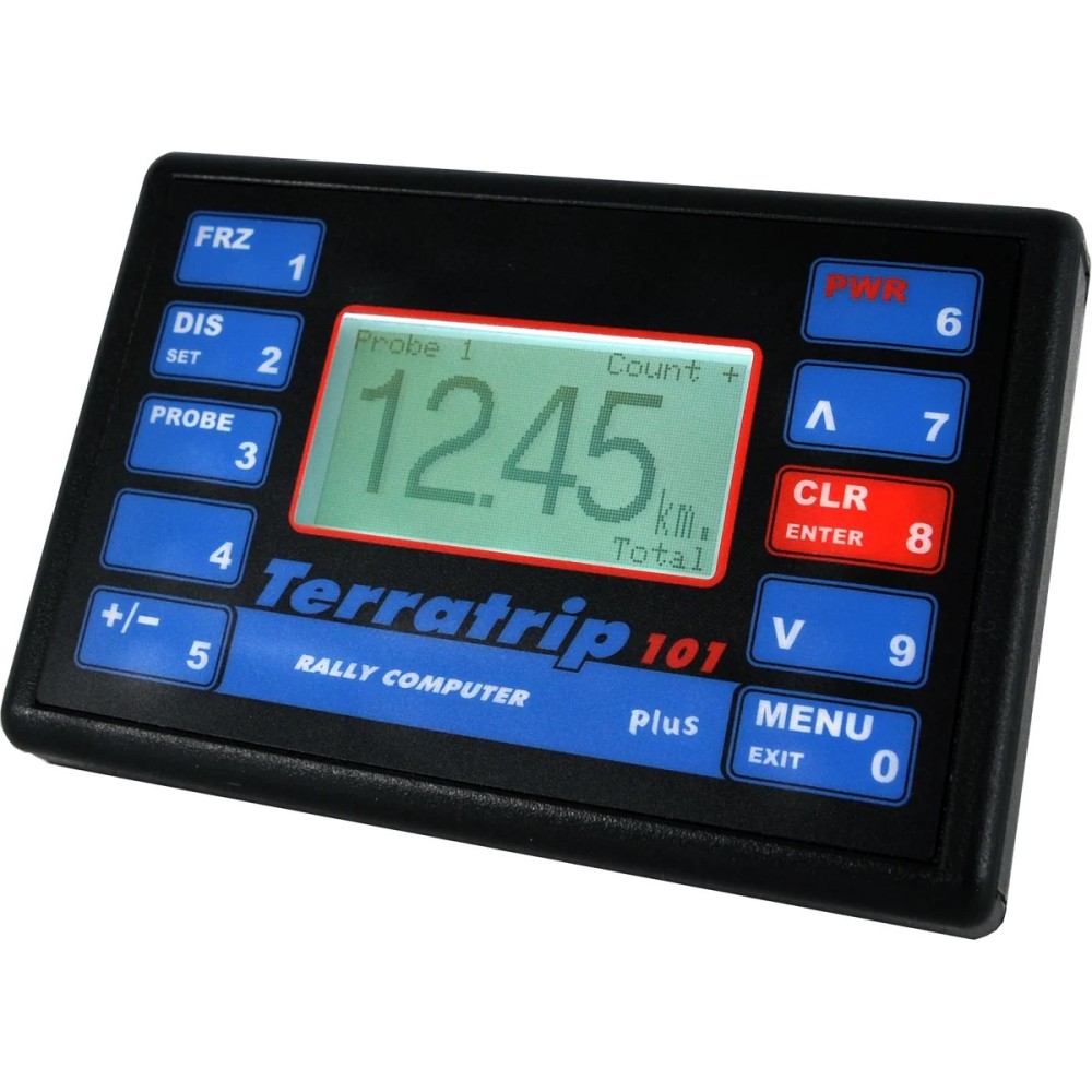 Terratrip 101+ : Ordinateur de Rallye Graphique, Compact et Précis