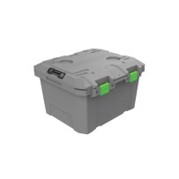 Caisse overland Tred GT 65L grise étanche, robuste et empilable