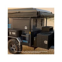Support plat Tred pour plaques à sable - Fixation 4x4 robuste