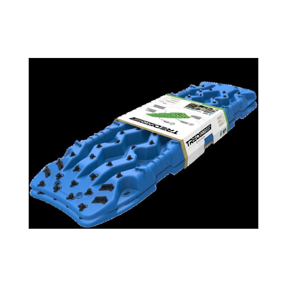 Plaques à sable Tred Pro Recovery bleu : désensablage 4x4 efficace