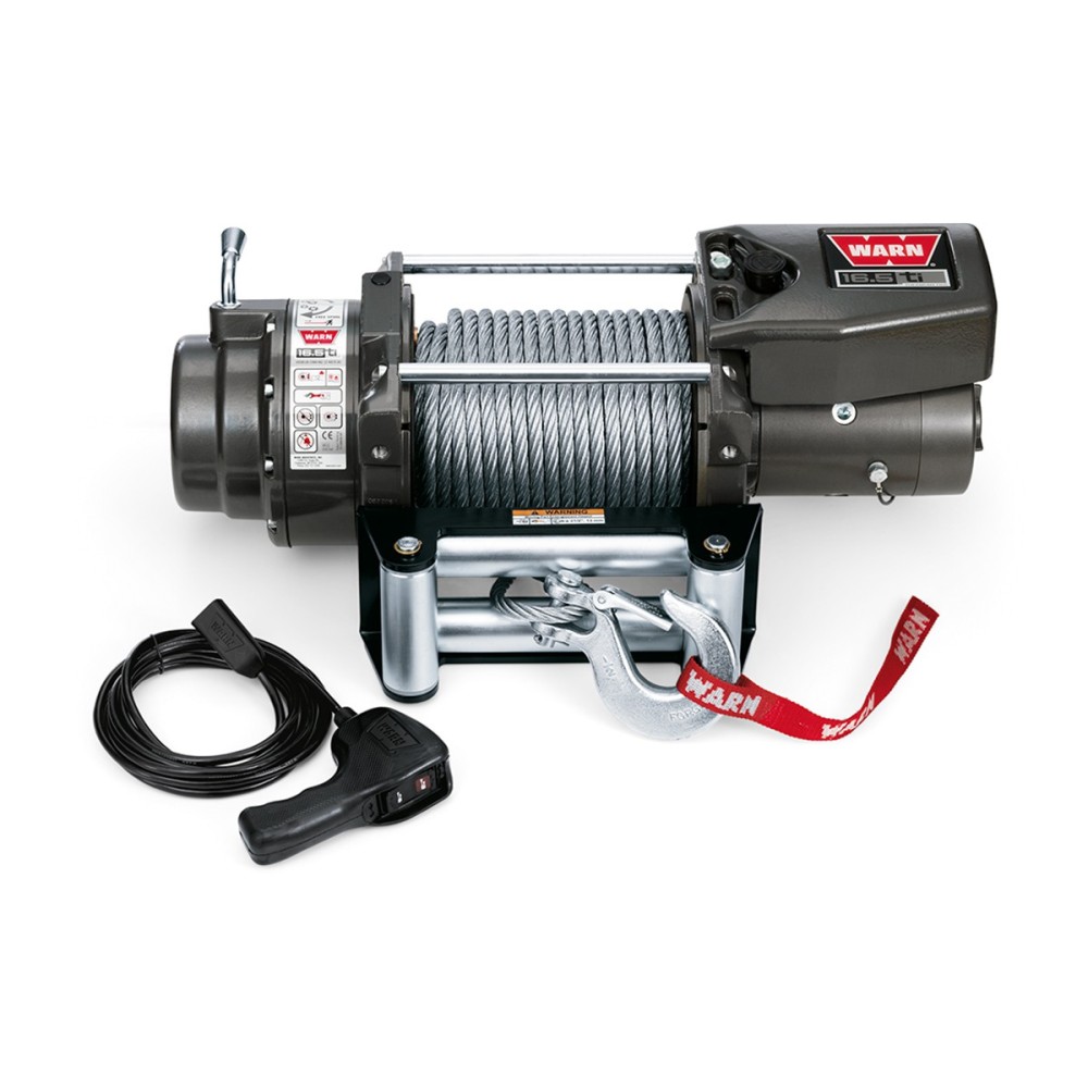 Treuil Warn 16.5TI 7500kg 12V : Puissance & fiabilité 4x4