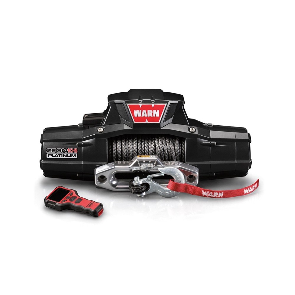 Treuil Warn Zeon 10-S Platinum 12V 4536kg avec Télécommande