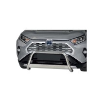 Pare-chocs avant en acier inoxydable BIG BAR « BULLFACE » (CEE) pour Toyota Rav 4 (2019+)
