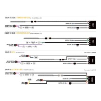 Kit Montage Linear 18 Lazer pour Calandre Ford Transit Connect 2023+