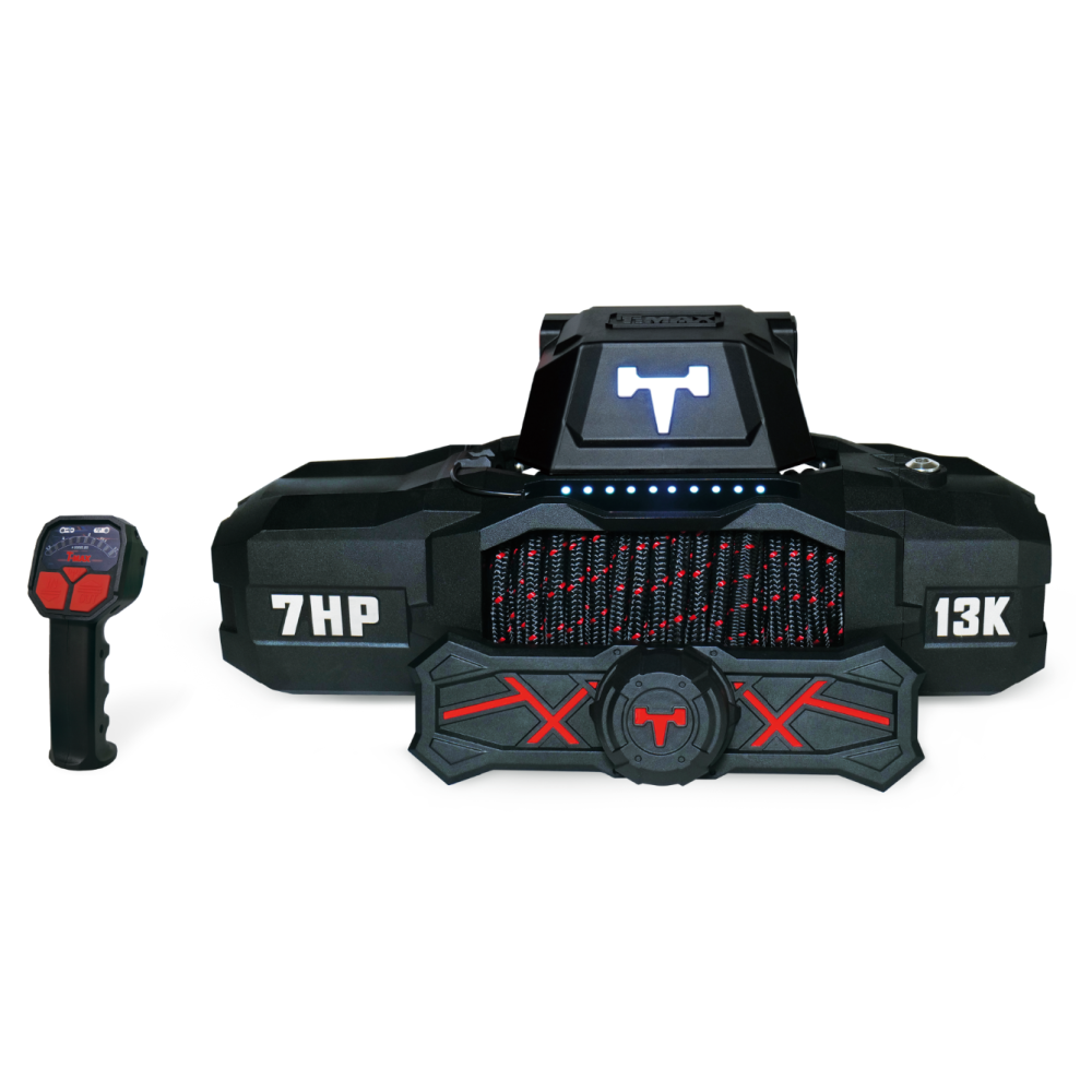 Treuil TMAX EWI13000S Titan Force corde synthétique 5900kg