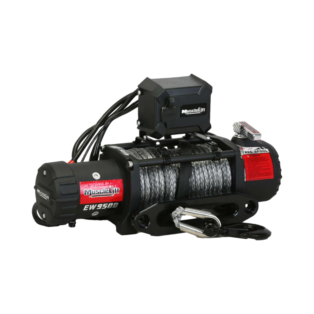  Treuil TMAX EW9500S 4305KG 12V Musclelift corde | Puissance & fiab