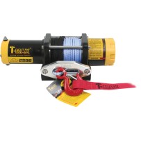 Treuil T-MAX ATW 2500 12V Pro Series corde synthétique robuste