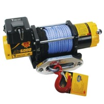 Treuil T-MAX ATW 6000 12V Pro, 2720kg, Corde Synthétique Puissante