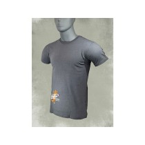 Tshirt homme salamandre orange gris foncé DTC Parts stylé