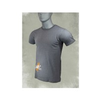 Tshirt homme salamandre orange gris foncé DTC Parts stylé