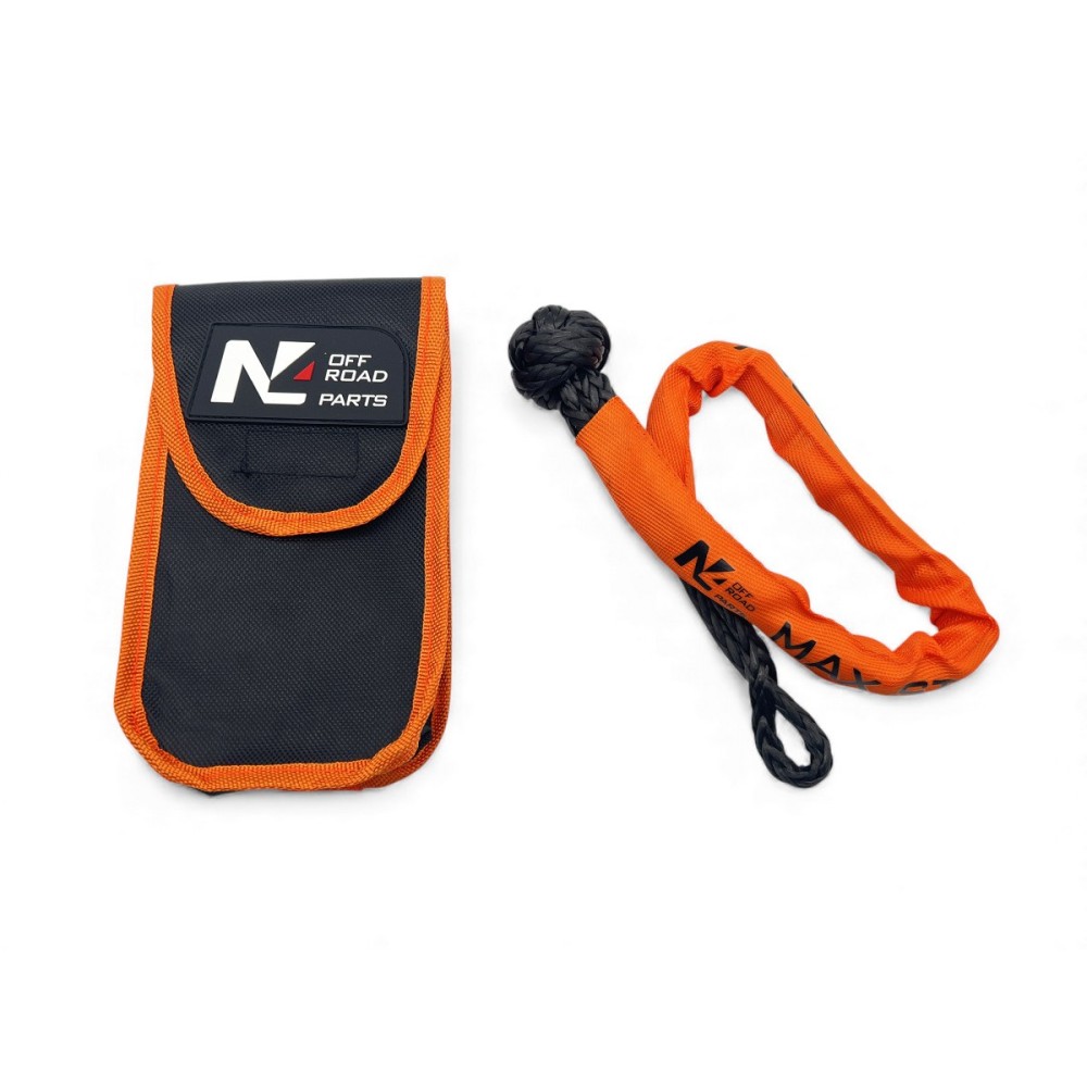 Manille souple textile 7T N4-Offroad + sacoche – Treuillage 4x4