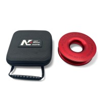 Anneau de treuillage alu 13.5T N4-Offroad Ø148mm rouge avec étui