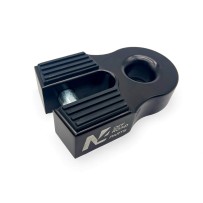 Arrêt de corde 10T alu noir N4-Offroad, idéal treuil 4x4