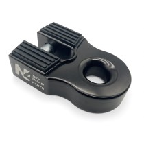 Arrêt de corde 10T alu noir N4-Offroad, idéal treuil 4x4