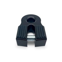 Arrêt de corde 10T alu noir N4-Offroad, idéal treuil 4x4