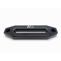 Écubier aluminium noir N4-Offroad pour treuil synthétique 4x4