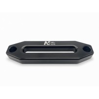 Écubier aluminium noir N4-Offroad pour treuil synthétique 4x4