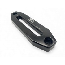 Écubier aluminium noir N4-Offroad pour treuil synthétique 4x4