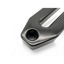 Écubier aluminium noir N4-Offroad pour treuil synthétique 4x4
