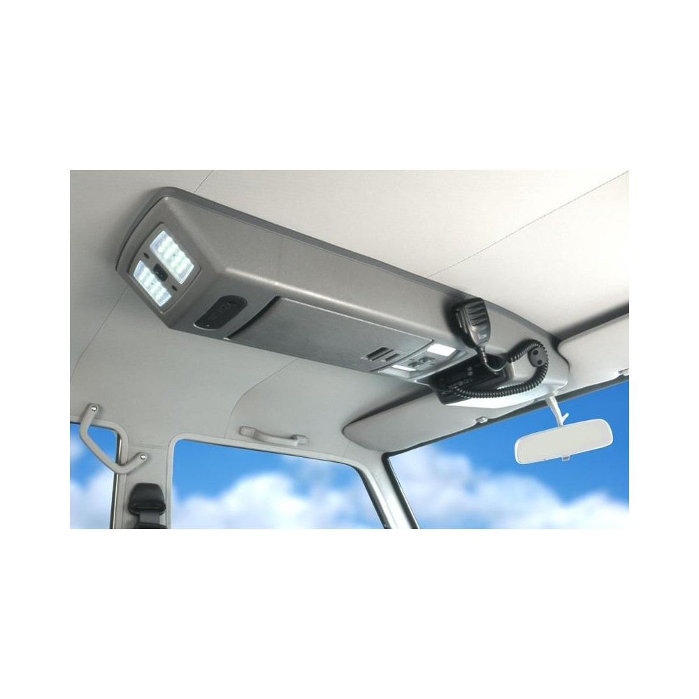 Console de toit 4WD Interiors Land Cruiser GRJ76/GRJ79 : rangement 