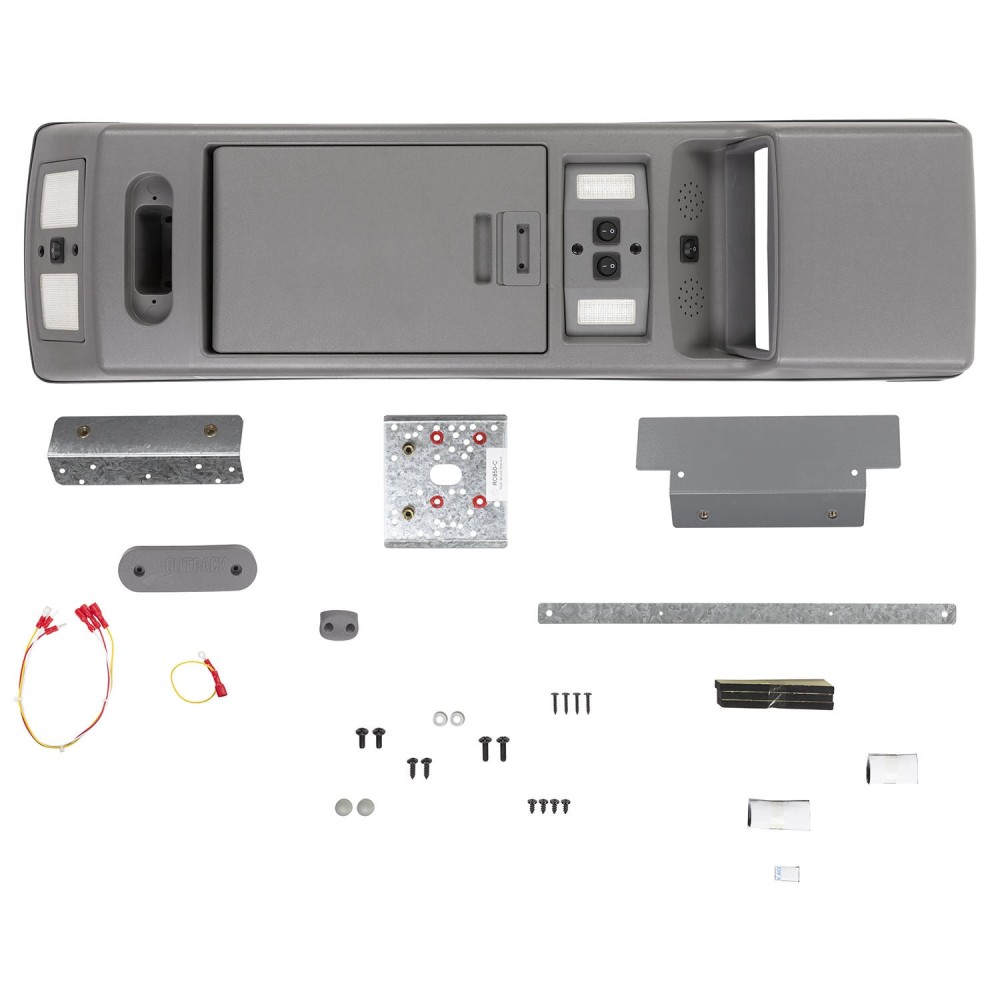 Console de toit Toyota Hilux 2005+ DC – Rangement 4WD Offroad