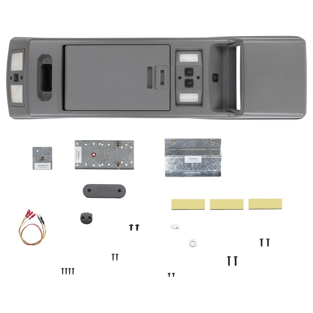 Console Toit KDJ12 pour Toyota Land Cruiser 120 – Rangement Offroad