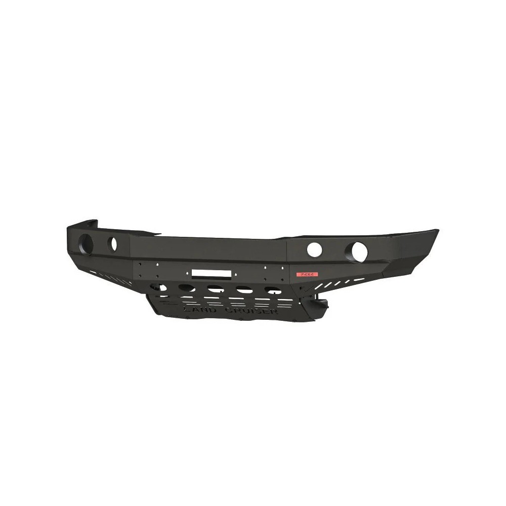 Pare-chocs avant avec plaque de treuil – Toyota Land Cruiser J90 / J95  – AVEC EXTENSIONS D'AILES