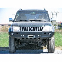 Pare-chocs avant avec plaque de treuil – Toyota Land Cruiser J90 / J95  – AVEC EXTENSIONS D'AILES