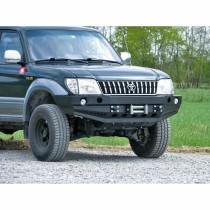 Pare-chocs avant avec plaque de treuil – Toyota Land Cruiser J90 / J95  – AVEC EXTENSIONS D'AILES